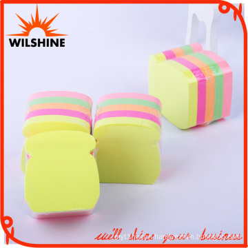 Custom Fluorescent Sticky Note in Different Shaped Paper Cube (SN010)